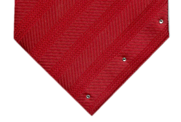 Gravata Tradicional em Jacquard de Seda com cristais Swarovski gtjssw0002