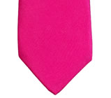 Gravata Skinny - Retro - Slim 6,5cm larg. em Poliéster Rosa choque acetinado gtp0078