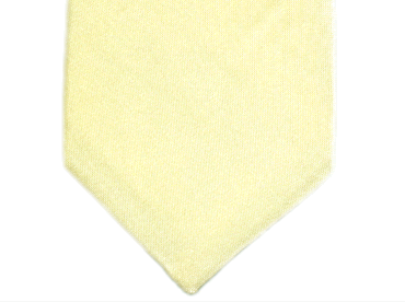 Gravata Skinny - Retro - Slim 6,5cm larg. Amarelo Claro Cetim gtslim094