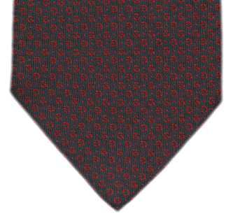 Gravata Gucci Tradicional Jacquard Seda gvip003 - Peça Unica!