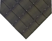 Gravata com zipper Polyester em jacquard gzpj0009