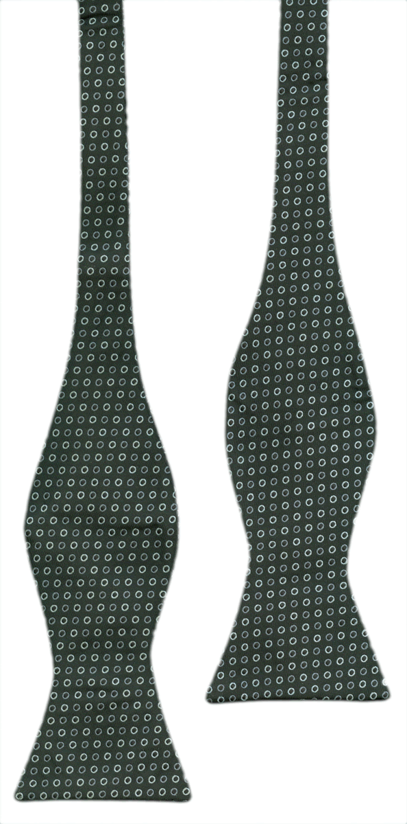 Gravata Borboleta Tradicional em Jacquard de poliéster(exclusivo Shopping das Gravatas) - gbtrad018